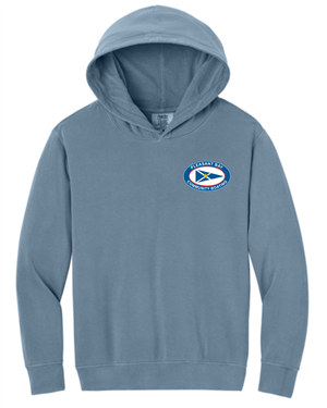 Blue hoodie
